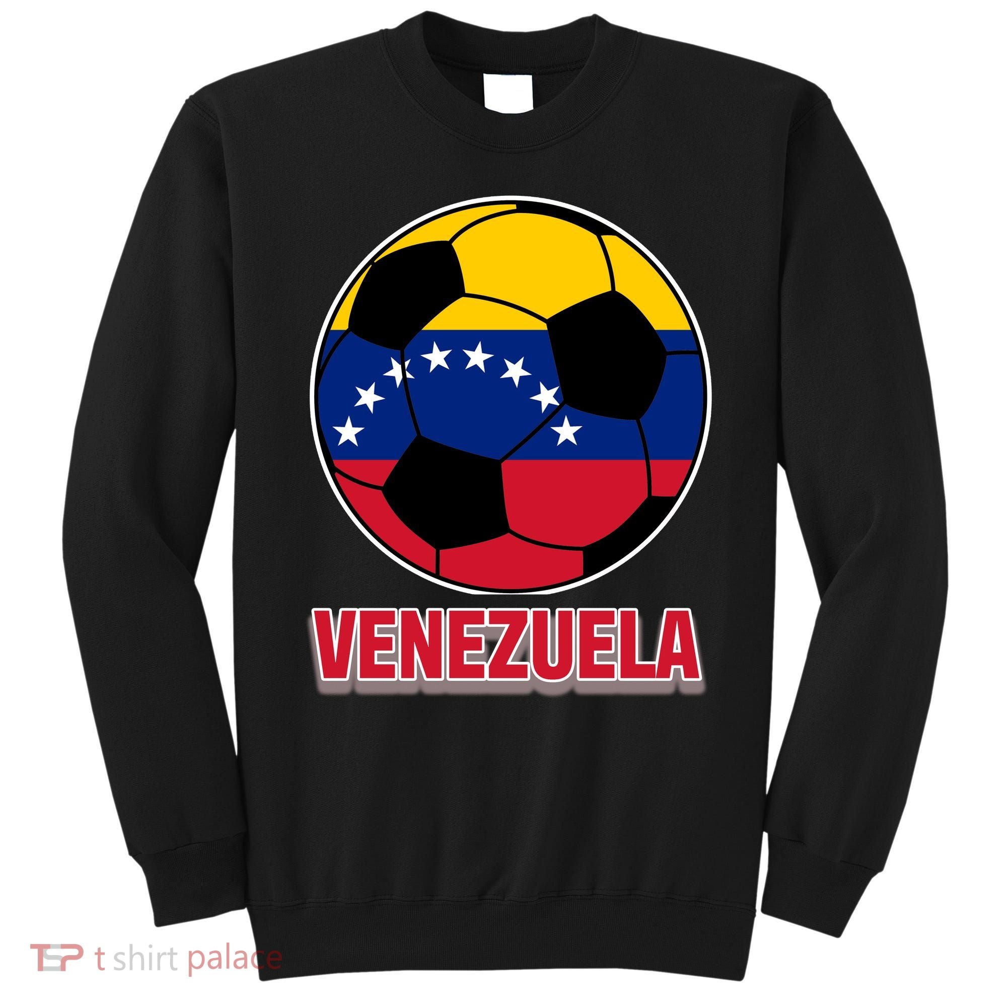 Venezuela Flag Soccer Jersey Sweatshirt
