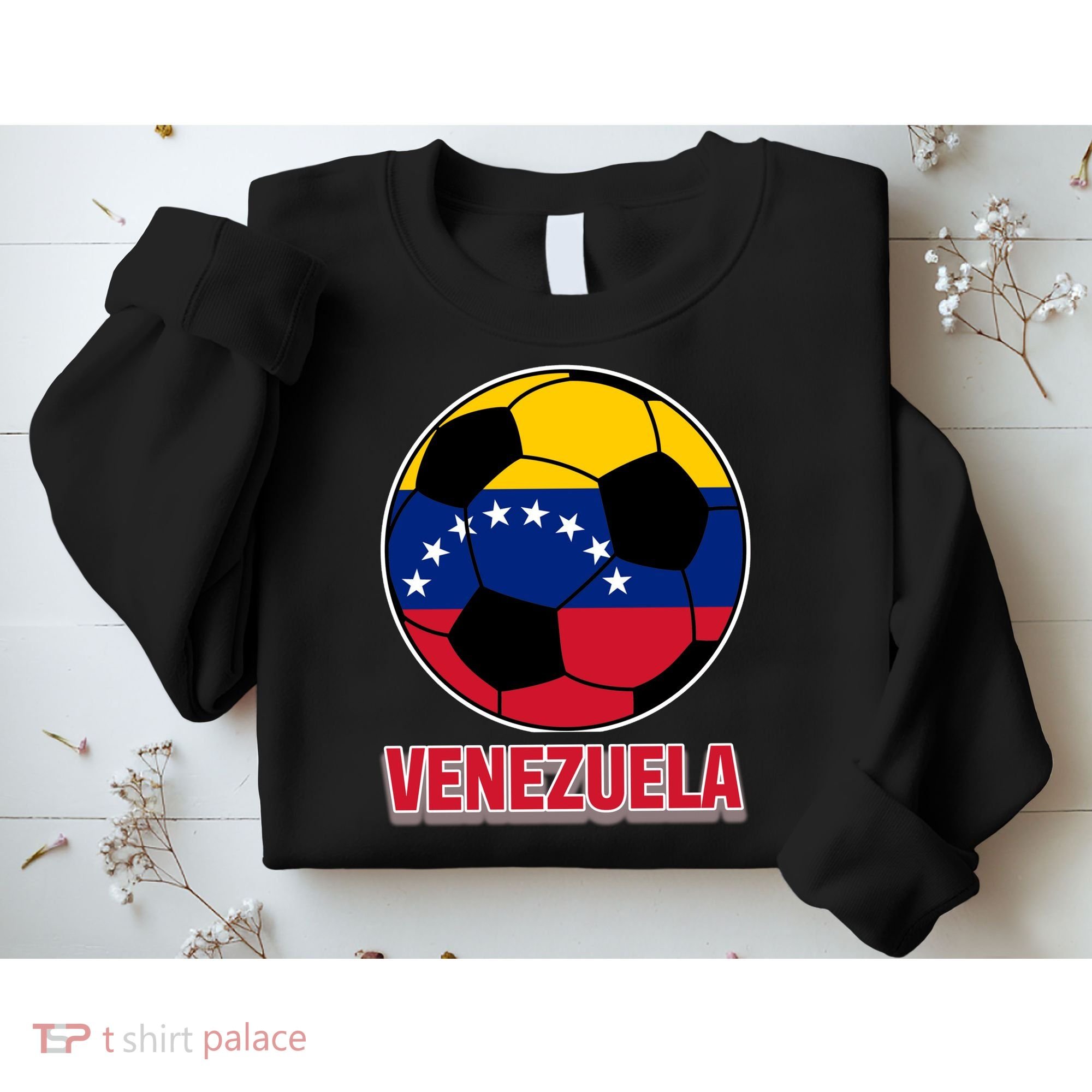 Venezuela Flag Soccer Jersey Sweatshirt