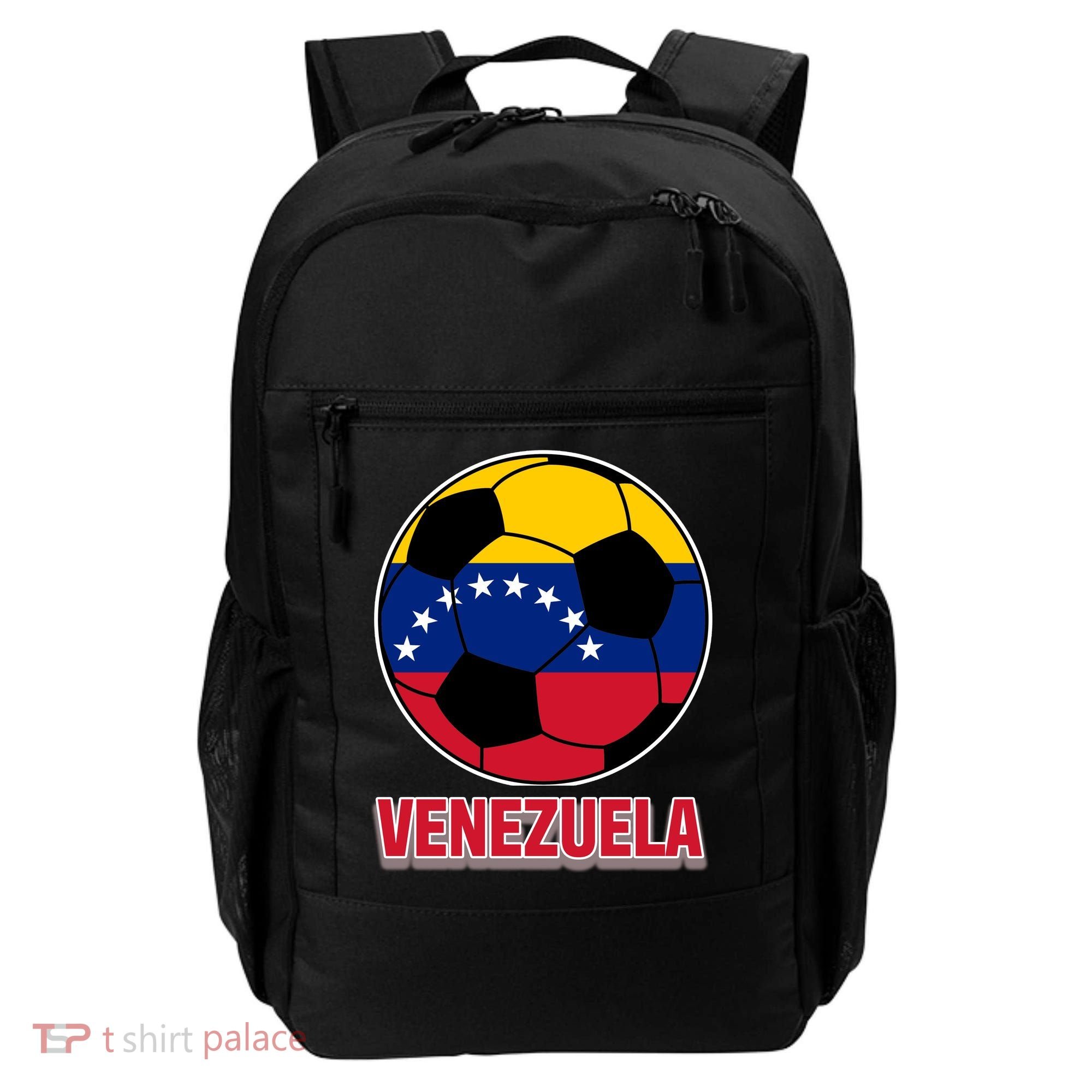 Venezuela Flag Soccer Jersey Backpack