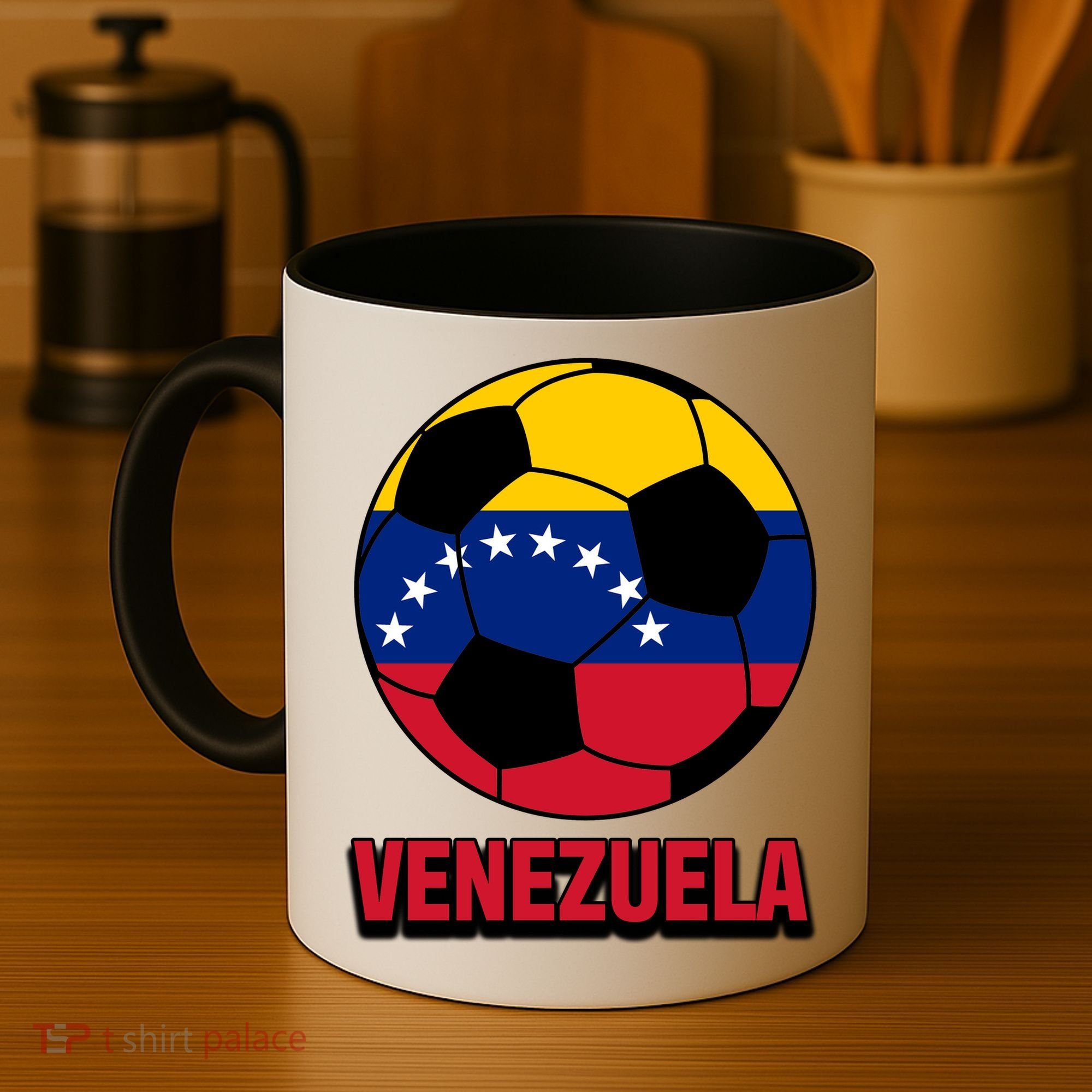 Venezuela Flag Soccer Jersey Coffee Mug
