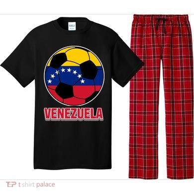 Venezuela Flag Soccer Jersey Pajama Set