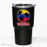 Venezuela Flag Soccer Jersey Tumbler thumb 0