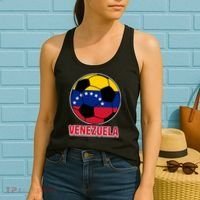 Venezuela Flag Soccer Jersey Women's Tank Top thumb 2