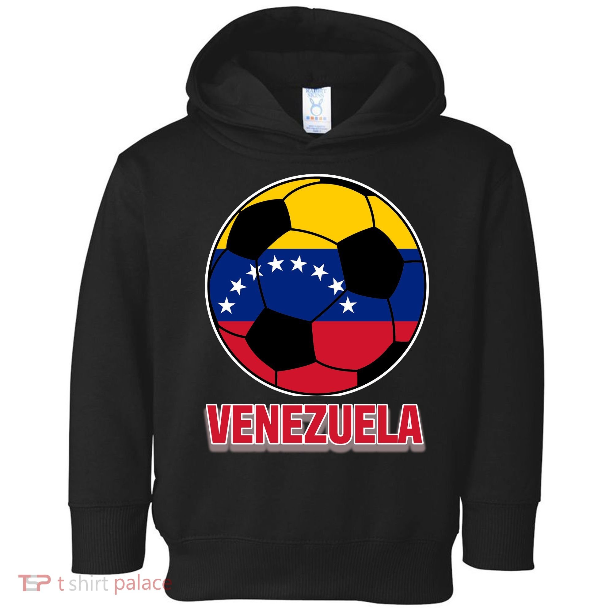 Venezuela Flag Soccer Jersey Toddler Hoodie