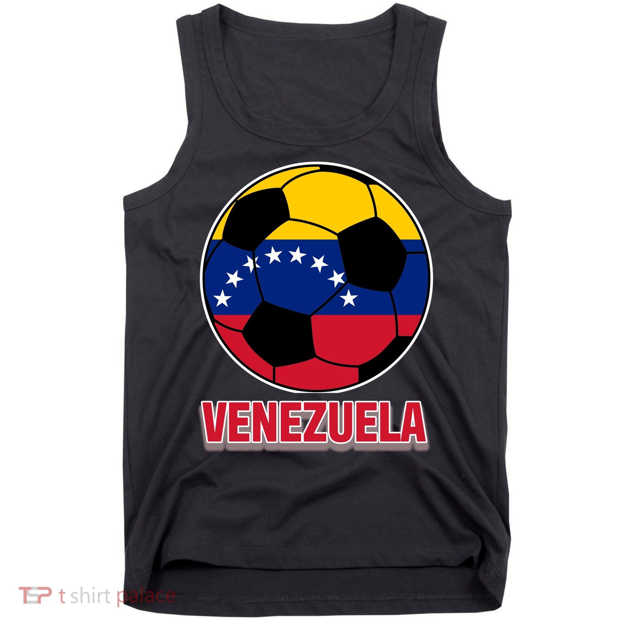 Venezuela Flag Soccer Jersey Tank Top