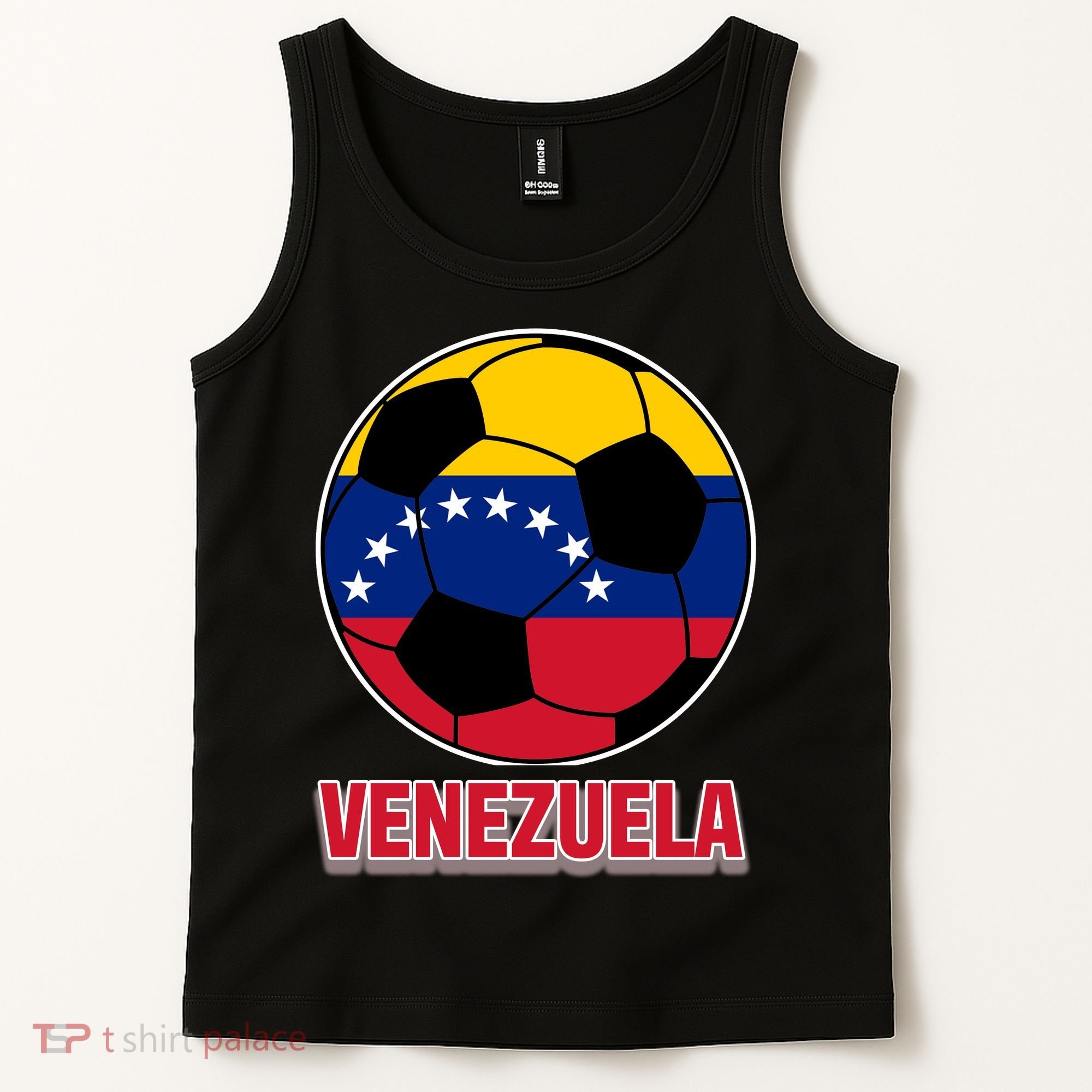 Venezuela Flag Soccer Jersey Tank Top