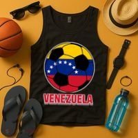 Venezuela Flag Soccer Jersey Tank Top thumb 4