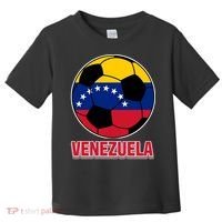 Venezuela Flag Soccer Jersey Toddler T-Shirt thumb 0