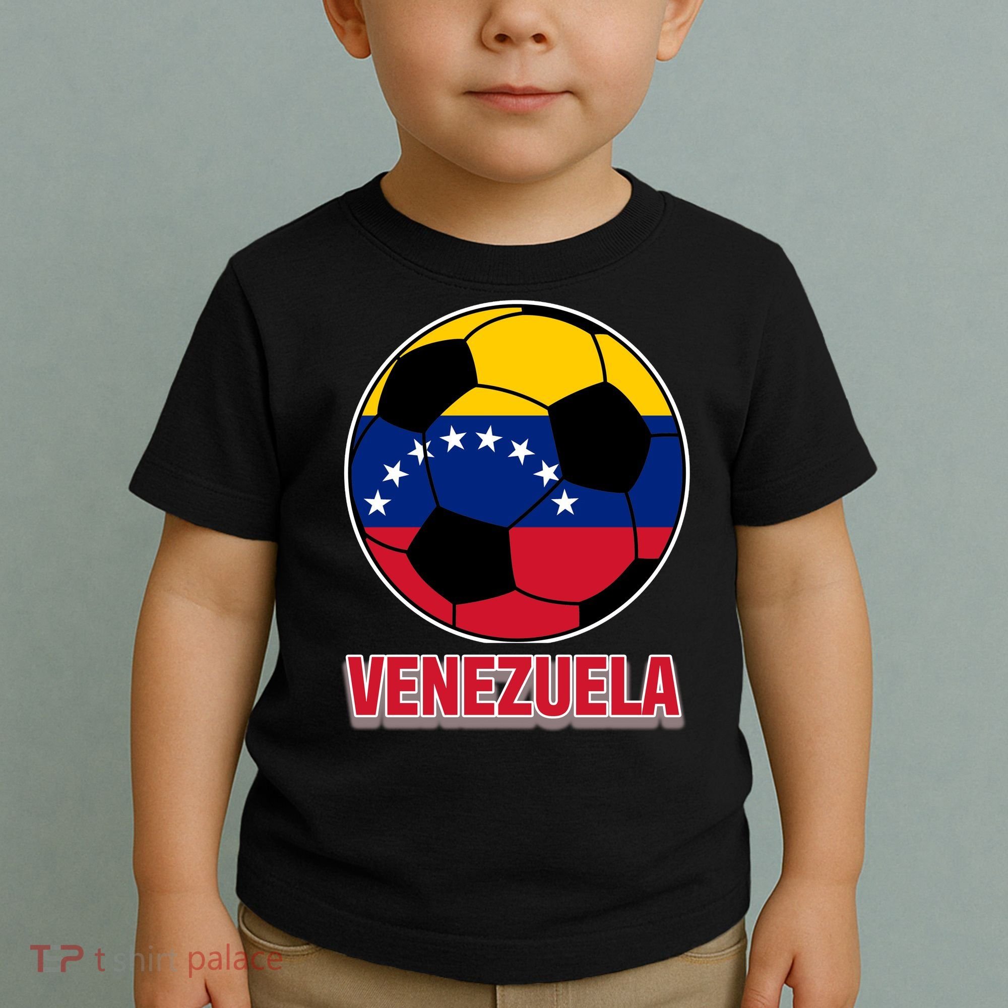 Venezuela Flag Soccer Jersey Toddler T-Shirt