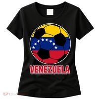 Venezuela Flag Soccer Jersey Women's T-Shirt thumb 0