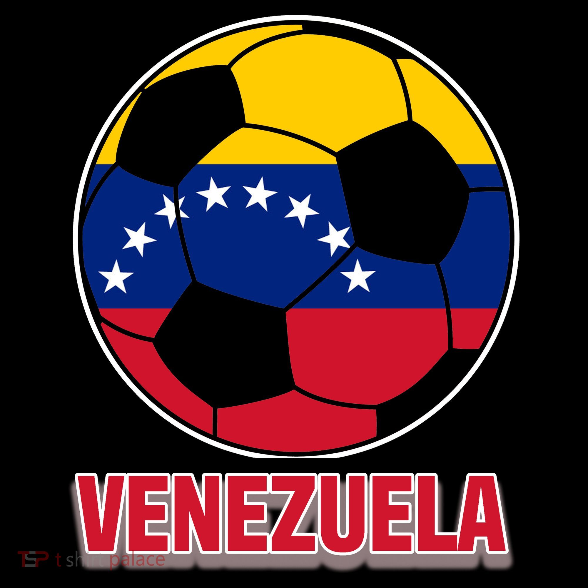 Venezuela Flag Soccer Jersey Kids Hoodie