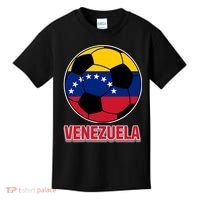 Venezuela Flag Soccer Jersey Kids T-Shirt thumb 0