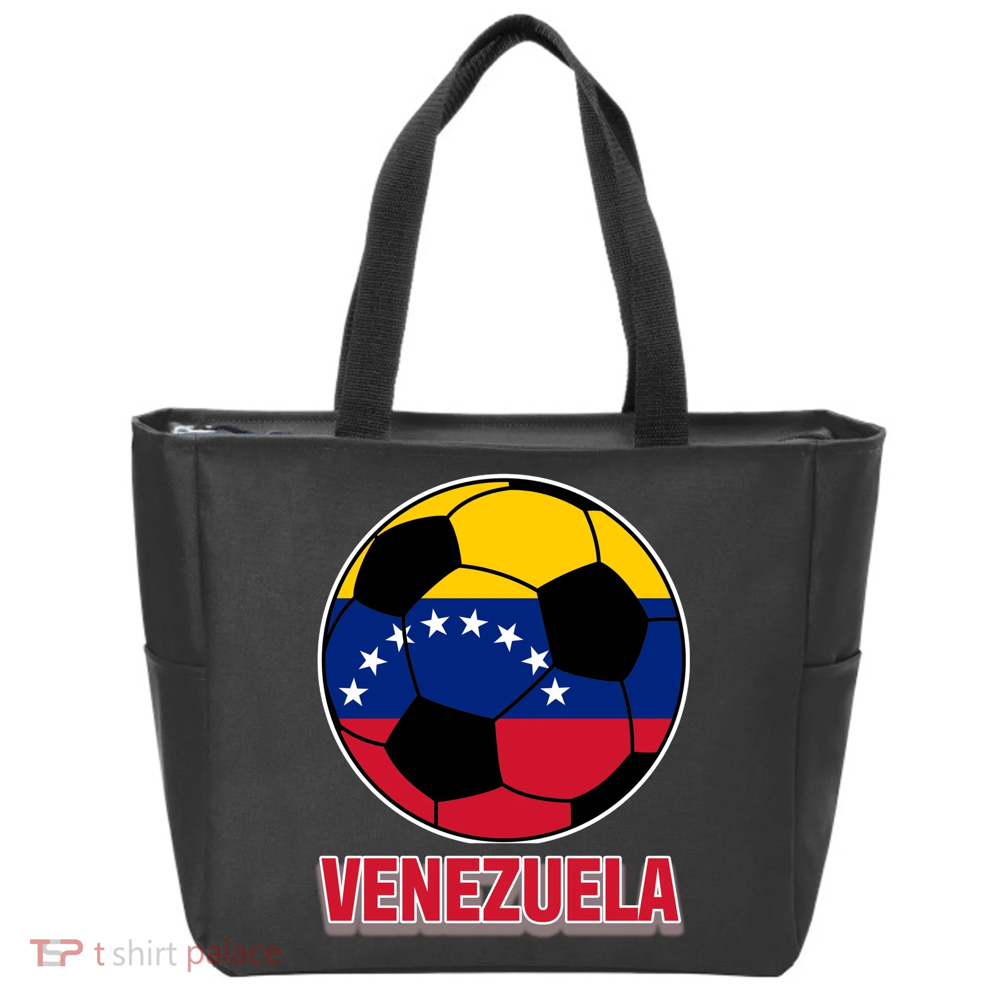 Venezuela Flag Soccer Jersey Tote Bag