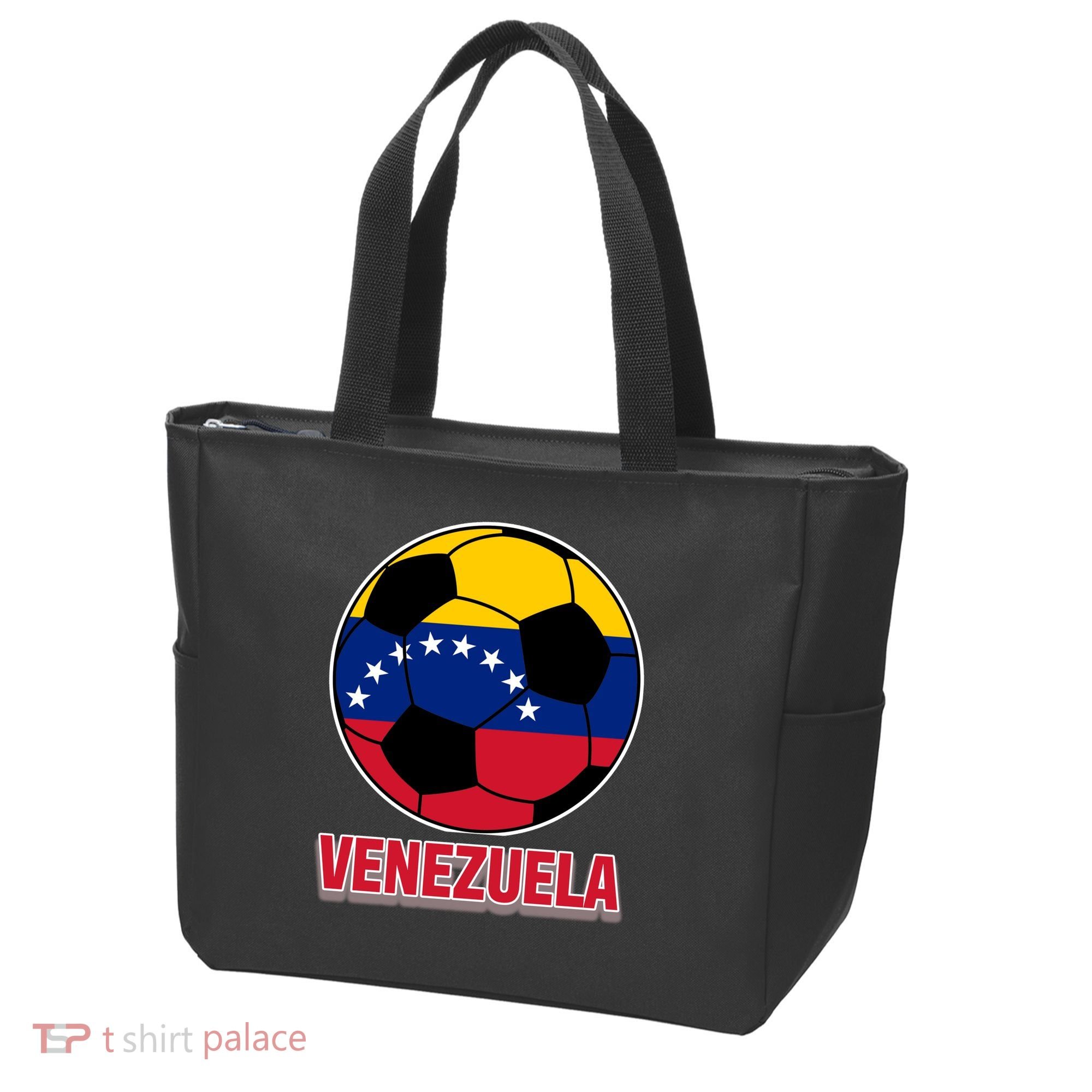 Venezuela Flag Soccer Jersey Tote Bag