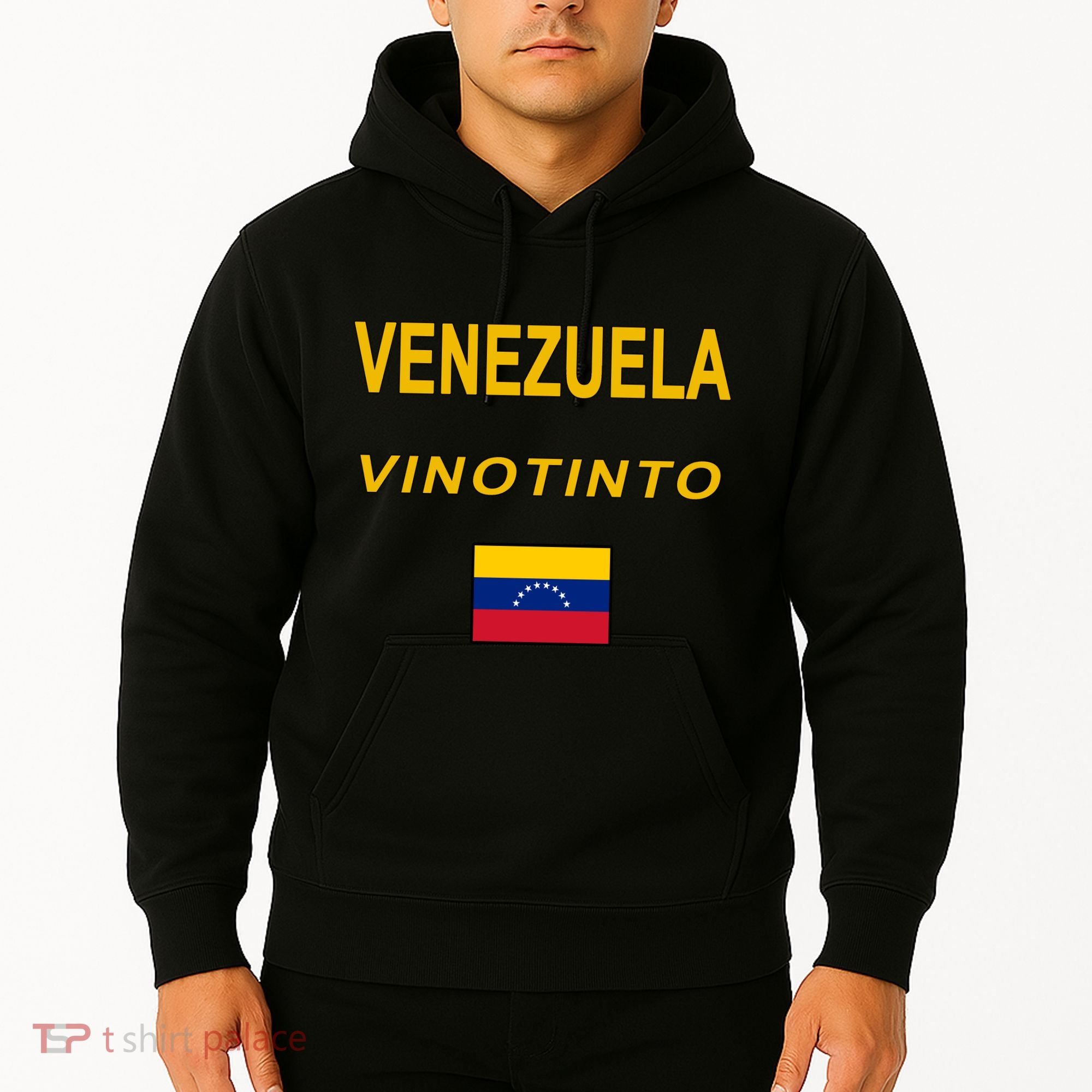 Venezuela Vinotinto Seven Stars Flag Hoodie
