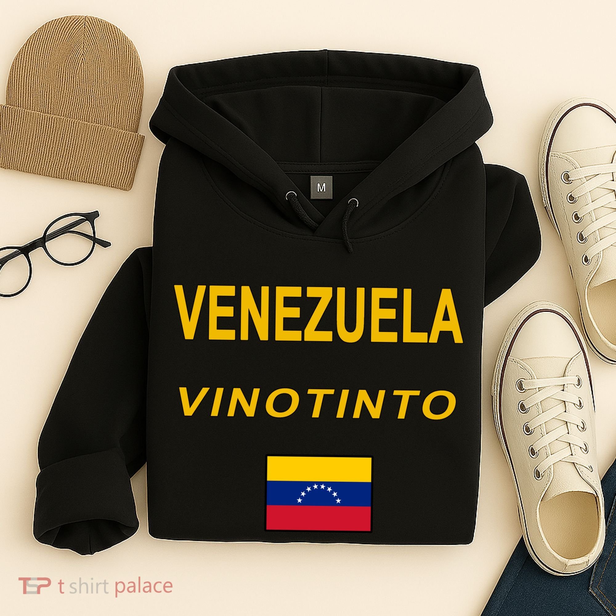 Venezuela Vinotinto Seven Stars Flag Hoodie