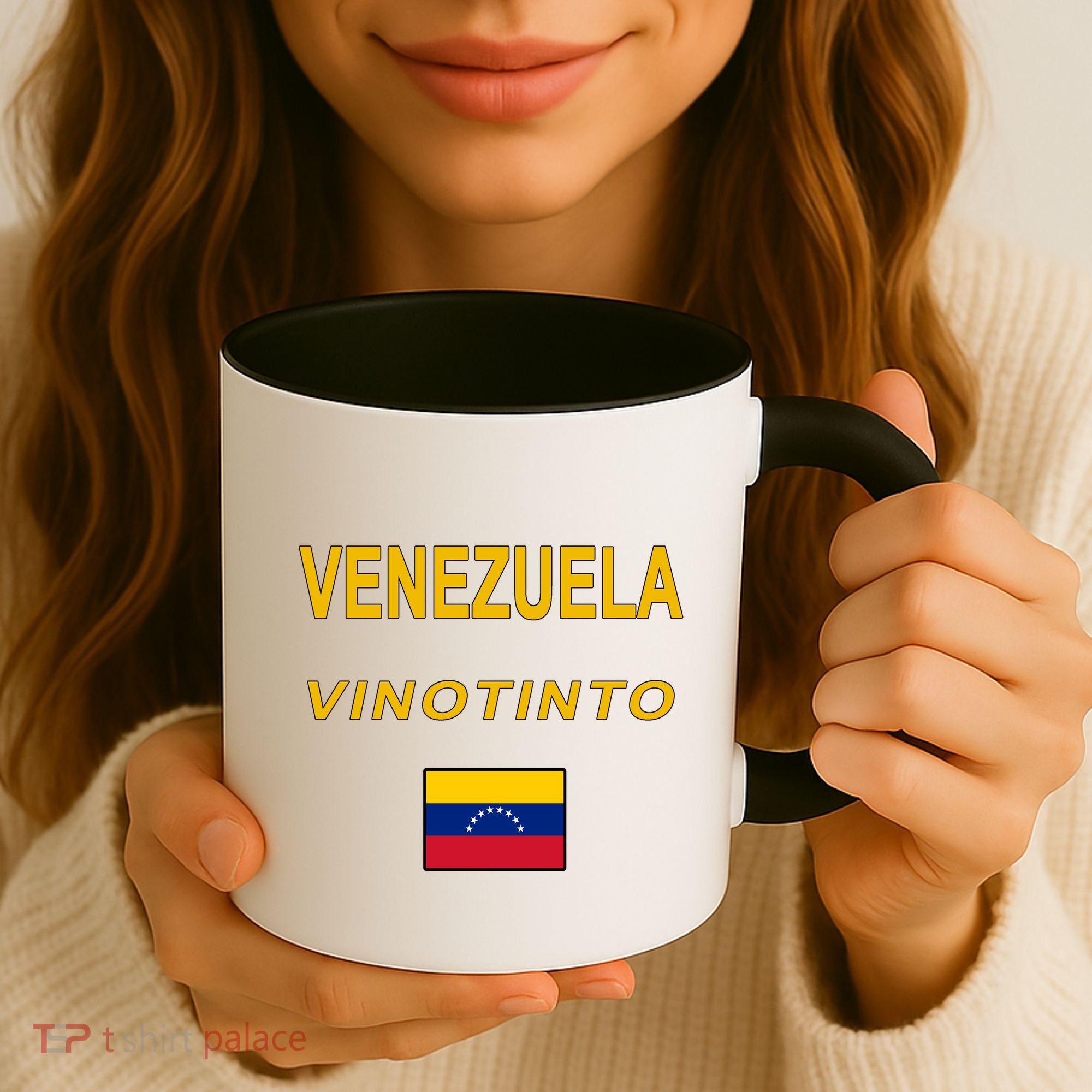 Venezuela Vinotinto Seven Stars Flag Coffee Mug