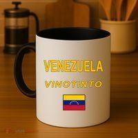 Venezuela Vinotinto Seven Stars Flag Coffee Mug thumb 4