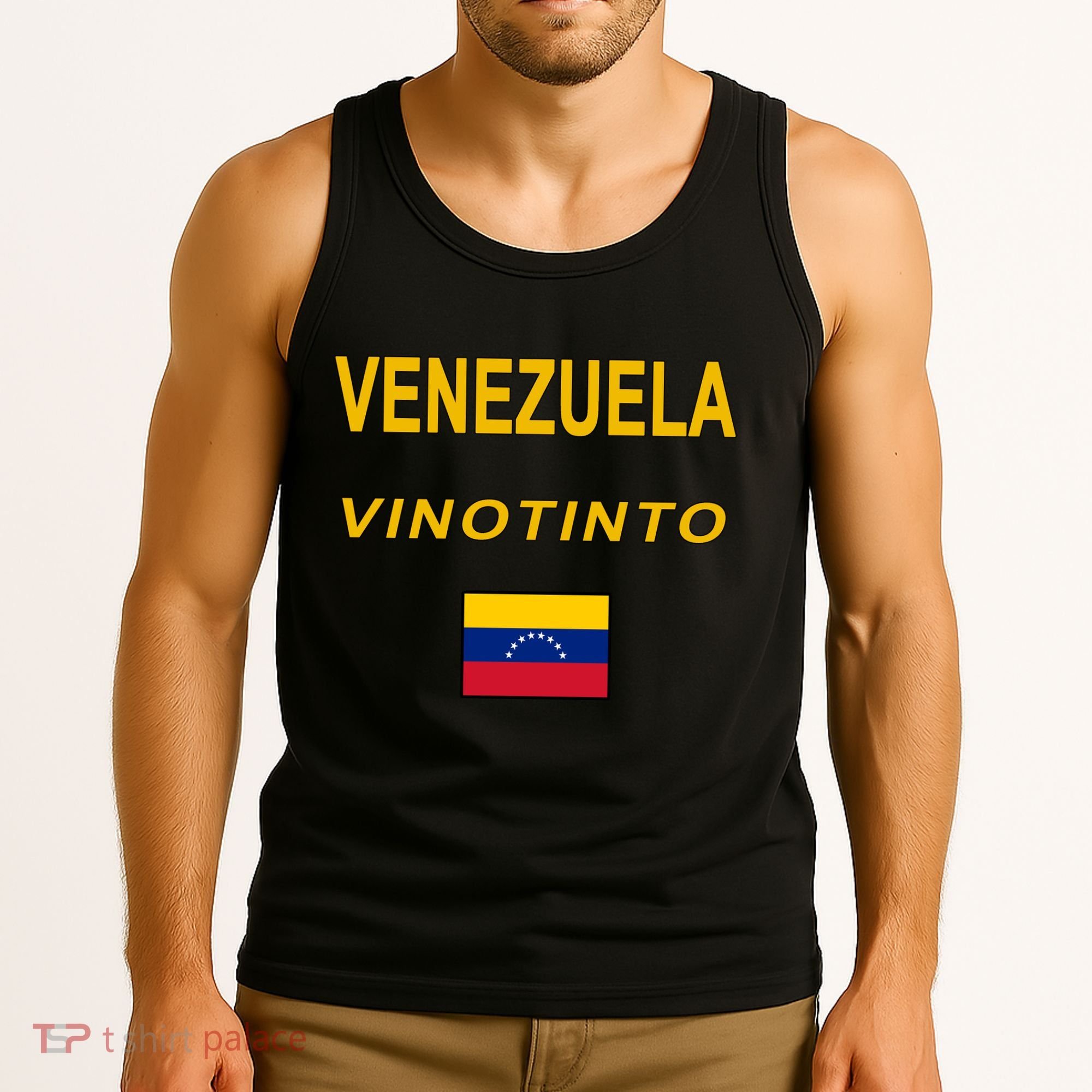 Venezuela Vinotinto Seven Stars Flag Tank Top