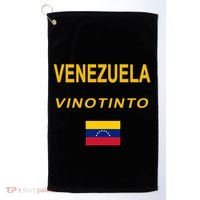 Venezuela Vinotinto Seven Stars Flag Golf Towel thumb 0