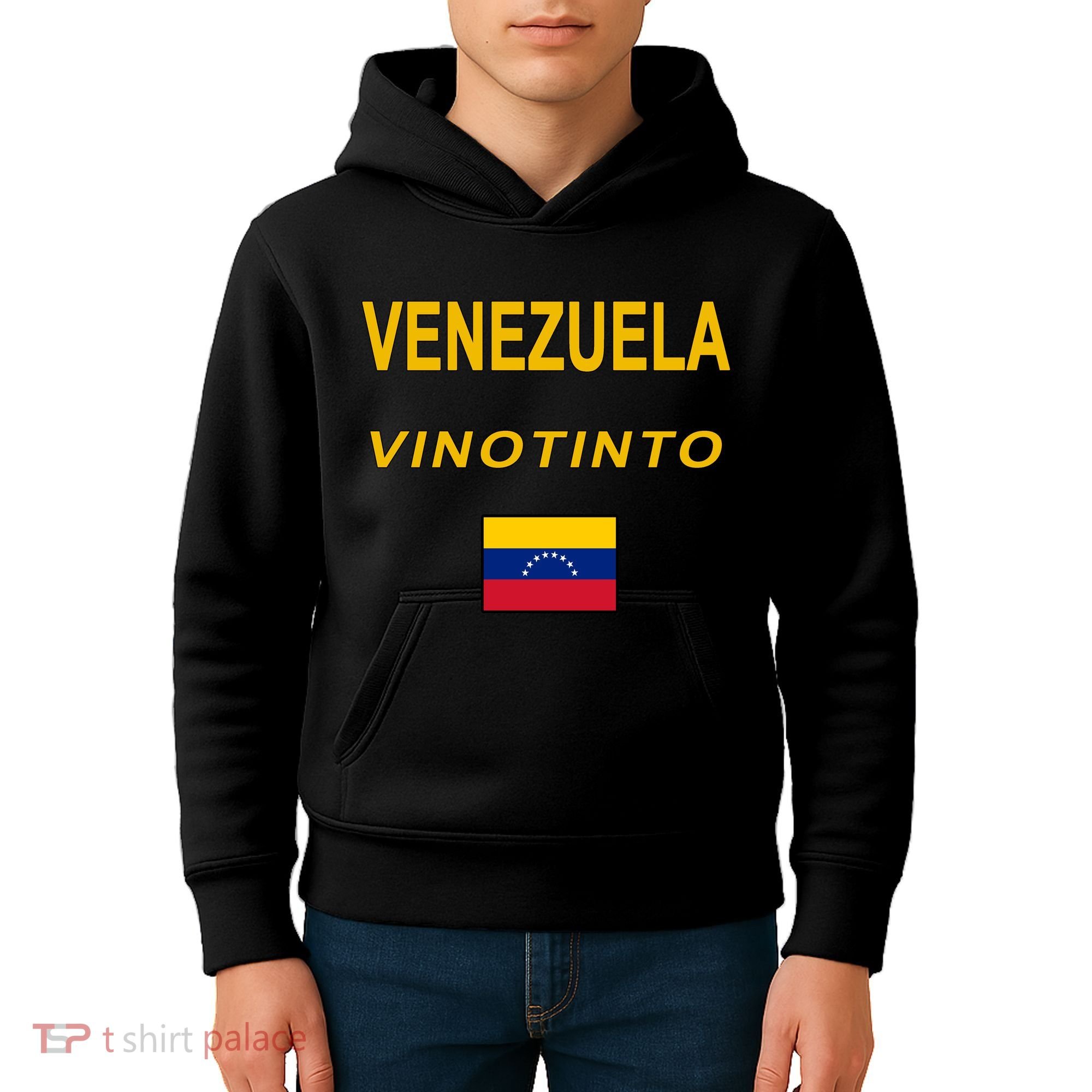 Venezuela Vinotinto Seven Stars Flag Kids Hoodie