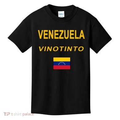 Venezuela Vinotinto Seven Stars Flag Kids T-Shirt