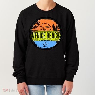 Venice Beach Retro Circle Women's Sweatshirt