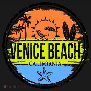 Venice Beach Retro Circle City Backpack