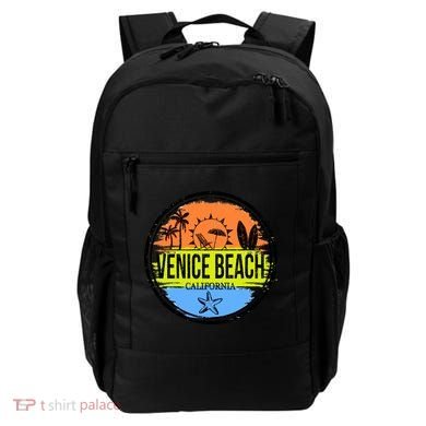 Venice Beach Retro Circle Backpack