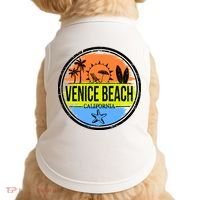 Venice Beach Retro Circle Doggie Tank thumb 0