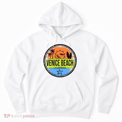 Venice Beach Retro Circle Hoodie
