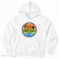 Venice Beach Retro Circle Hoodie thumb 0