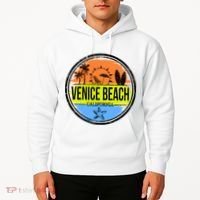 Venice Beach Retro Circle Hoodie thumb 2