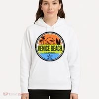Venice Beach Retro Circle Hoodie thumb 5