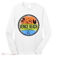 Venice Beach Retro Circle Long Sleeve Shirt thumb 0