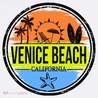 Venice Beach Retro Circle Long Sleeve Shirt thumb 2