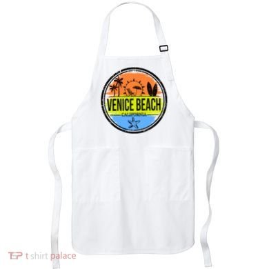 Venice Beach Retro Circle Apron