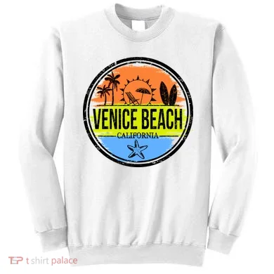 Venice Beach Retro Circle Sweatshirt