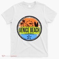Venice Beach Retro Circle T-Shirt thumb 0