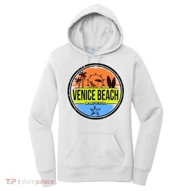 Venice Beach Retro Circle Women's Hoodie