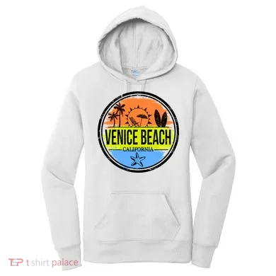 Venice Beach Retro Circle Women's Hoodie