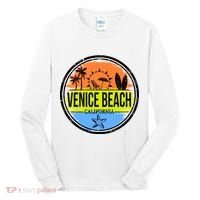 Venice Beach Retro Circle Tall Long Sleeve Shirt thumb 0