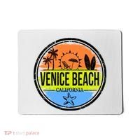 Venice Beach Retro Circle Mousepad thumb 0