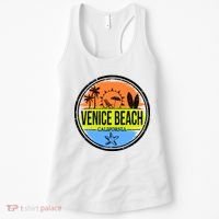 Venice Beach Retro Circle Women's Tank Top thumb 0
