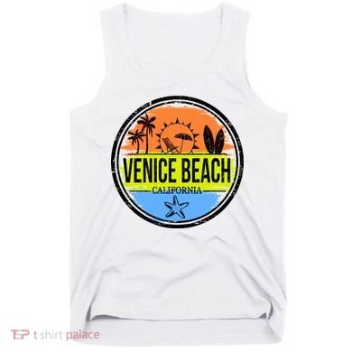 Venice Beach Retro Circle Tank Top
