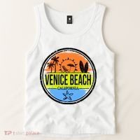 Venice Beach Retro Circle Tank Top thumb 2