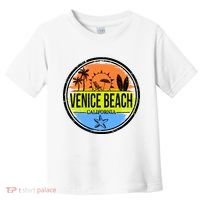 Venice Beach Retro Circle Toddler T-Shirt thumb 0
