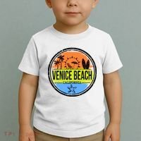 Venice Beach Retro Circle Toddler T-Shirt thumb 2