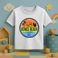 Venice Beach Retro Circle Toddler T-Shirt thumb 3