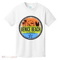 Venice Beach Retro Circle Kids T-Shirt thumb 0